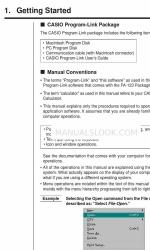 Casio CFX-9850GB PLUS User Manual