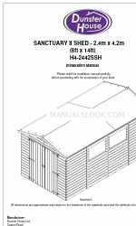 Dunster House H4-2442SSH Gebruiksaanwijzing