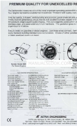 AETNA ENGINEERING LCD Tachometer Model 8905 仕様