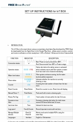 FREE Drum Filter IoT Box Petunjuk Penyiapan