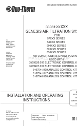 Duo-Therm GENESIS 3308120 Series Handleiding voor installatie en gebruik