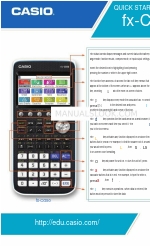 Casio fx-CG50 Краткое руководство по эксплуатации