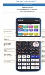 Casio fx-CG50 Руководство по эксплуатации