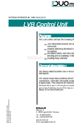 DUOmetric LVB Informations techniques