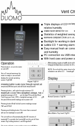Duomo Vent Check Plus Snelstarthandleiding