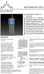 Duomo Vent Check Pro Manual