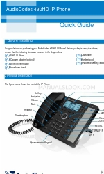 AudioCodes 430HD Краткое руководство