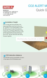 DUOTEC CO2 ALERT Mk X Manual rápido