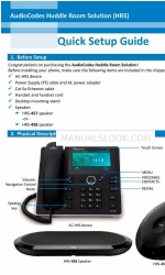 AudioCodes AC-HRS Handbuch zur Schnelleinrichtung