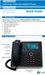 AudioCodes C450HD Hızlı Kılavuz