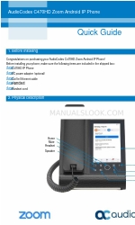 AudioCodes C470HD Manual rápido