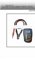 AETOOL GLOW PLUG ANALYSER Manual del usuario