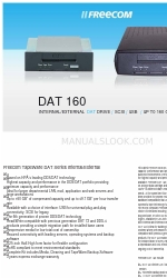 Freecom DAT 160i SCSI Datenblatt