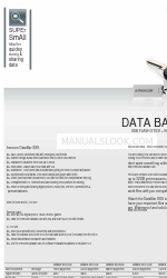 Freecom DATA BAR XXS Lembar data