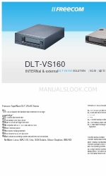 Freecom DLT-VS-160 データシート