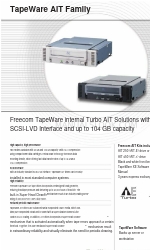 Freecom FC TapeWare AIT-250i FC Specifications