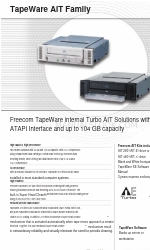 Freecom FC TapeWare AIT-260i Spezifikationen