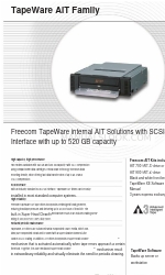 Freecom FC TapeWare AIT-700i Specifications