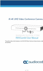 AudioCodes RXVCam50 Manual del usuario