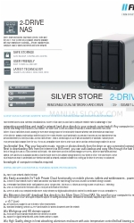 Freecom SILVER STORE 2-DRIVE NAS Eigenschaften