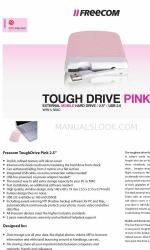 Freecom TOUGH DRIVE PINK Specifications