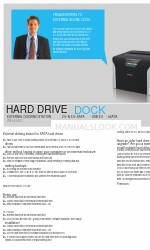 Freecom HARD DRIVE DOCK - Lembar data