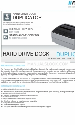 Freecom Hard Drive Dock Duplicator Manual