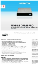 Freecom NETWORK HARD DRIVE PRO Spesifikasi