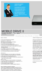 Freecom Mobile Drive II Lembar data