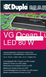 Dupla MARIN VG Ocean Lux LED Anleitung Handbuch