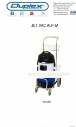 Duplex JET VAC ALPHA Gebruikershandleiding