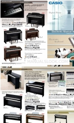 Casio Celviano AP-220BN Product Catalog