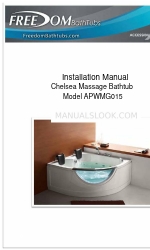 Freedom Bathtubs Chelsea APWMG015 Manuale di installazione