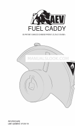 AEV FUEL CADDY Посібник з монтажу