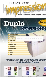 Duplo DocuCutter DC-545 사양