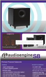 AudioEngine S8 Especificação