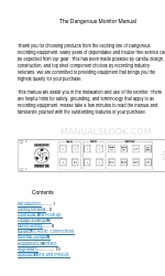 Dangerous Music Dangerous Monitor Manual