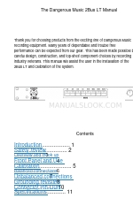 Dangerous Music 2Bus LT Gebruikershandleiding