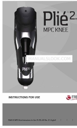 Freedom Innovations Plie 2.0 MPC KNEE Kullanım Kılavuzu