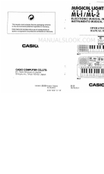 Casio Magical Light ML-1 Betriebshandbuch