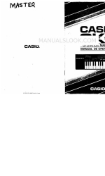 Casio SK-1 Manuale operativo