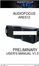 AUDIOFOCUS ARES12 Voorlopige gebruikershandleiding