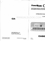 Casio ToneBank CT-670 Руководство по эксплуатации