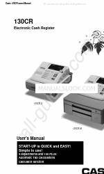 Casio 130CR-M User Manual