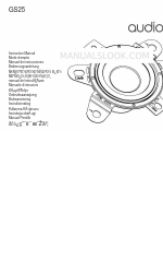 Audiofrog GS Seriesl GS25 Руководство по эксплуатации