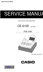 Casio CE-6100 Service-Handbuch