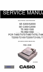 Casio PCR-T2100L Manual de servicio