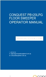 CONQUEST PB120LPG Operator's Manual