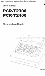 Casio PCR-T2300 User Manual