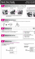 Casio PCR-T280 Quick Start Manual